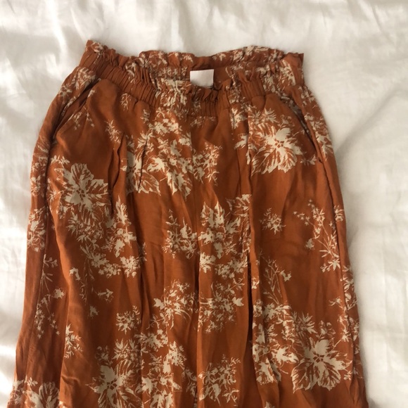 COPY - Flowy floral fashion pants high wasted - Picture 2 of 2